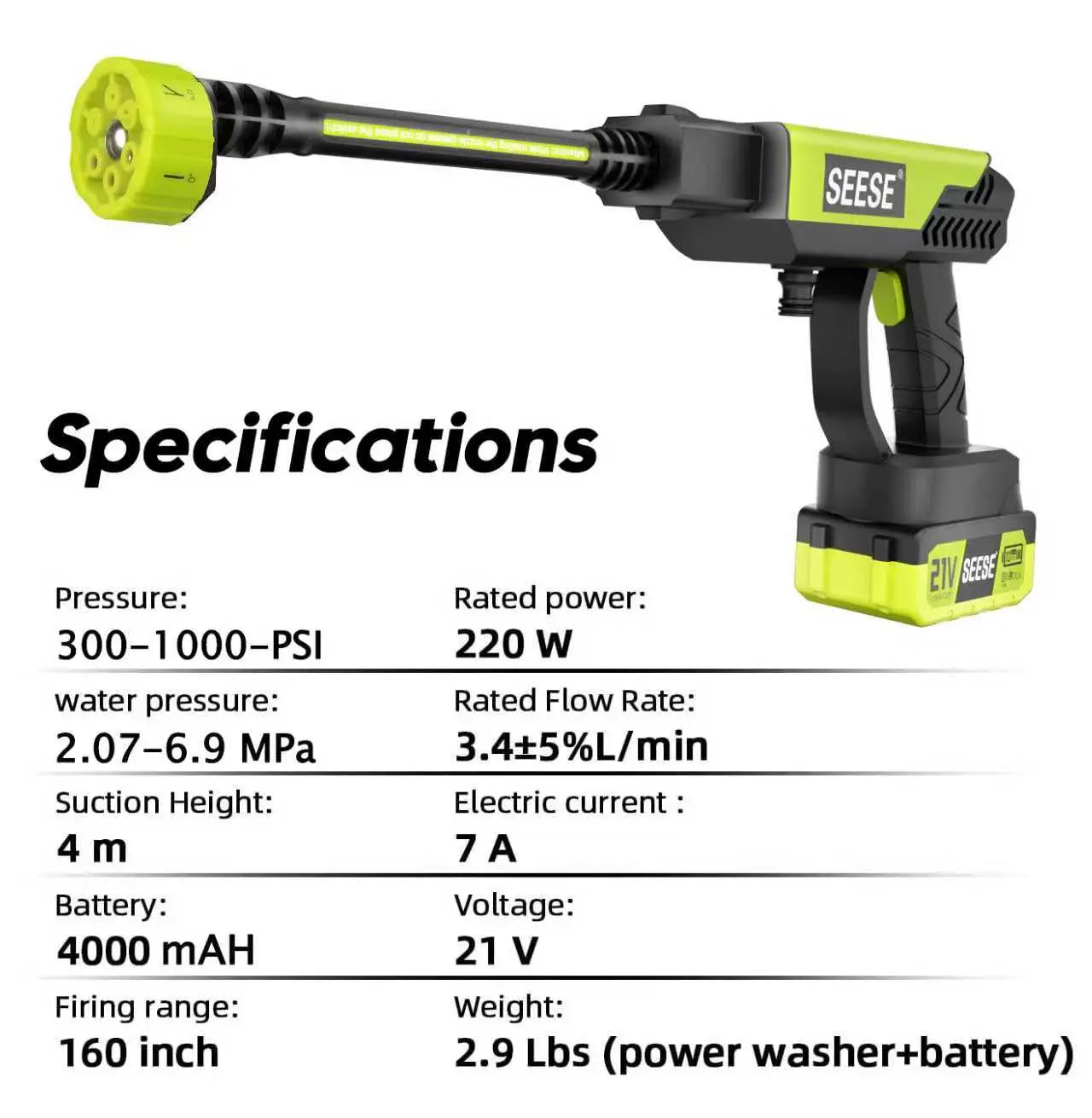 Ultimate Cordless Portable Pressure Washer