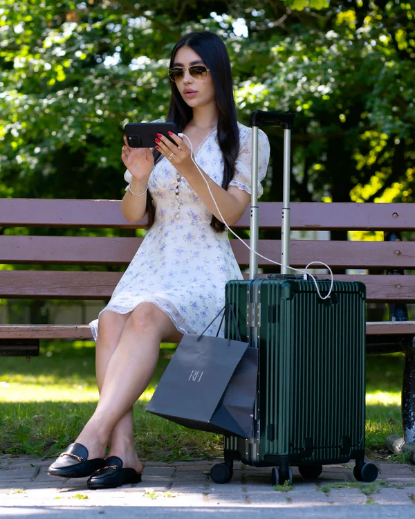 Charge-Ready Front Pocket Carry-On