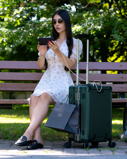Charge-Ready Front Pocket Carry-On