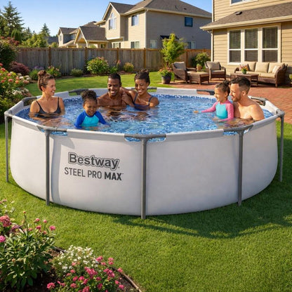 Steel Frame Family Garden Pool
