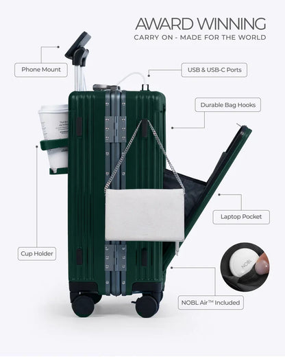 Charge-Ready Front Pocket Carry-On