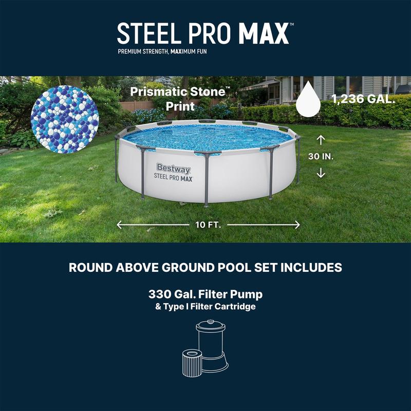 Steel Frame Family Garden Pool