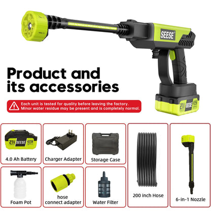 Ultimate Cordless Portable Pressure Washer