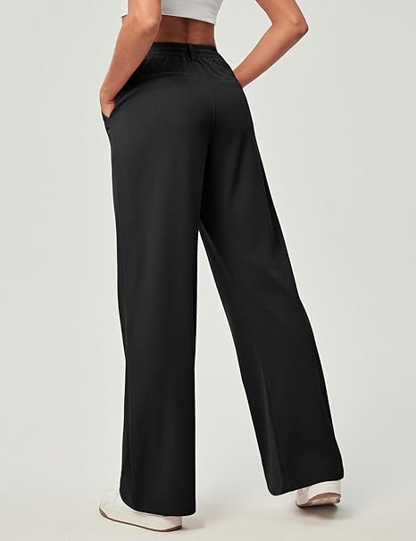 Elegant Flow High Waist Wide Leg Trousers