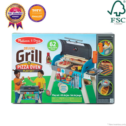 Interactive Pretend BBQ Kitchen Playset