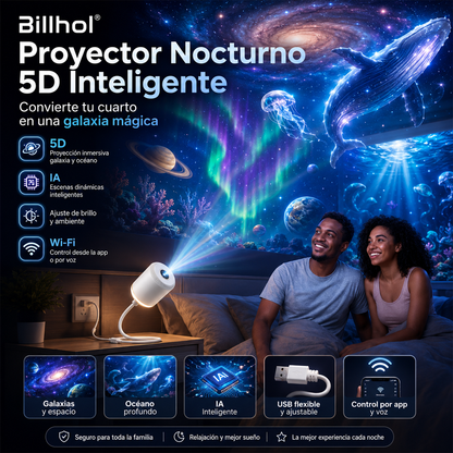 Smart Immersive Holographic Room Projector